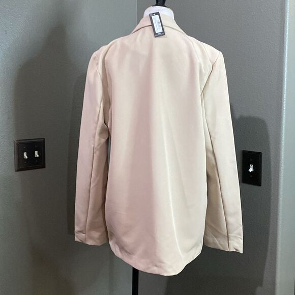 PLT Stone Double Breasted Oversized Boxy Fit Blazer NEW - Picture 5 of 9